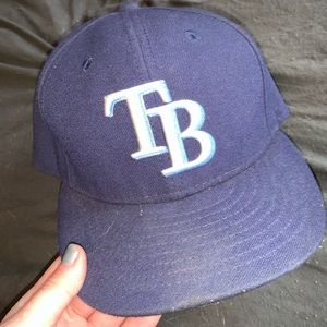 Rays Fitted Baseball Cap